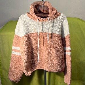 LEVEL EIGHT 8️⃣ Women’s Pink-White Hoodie